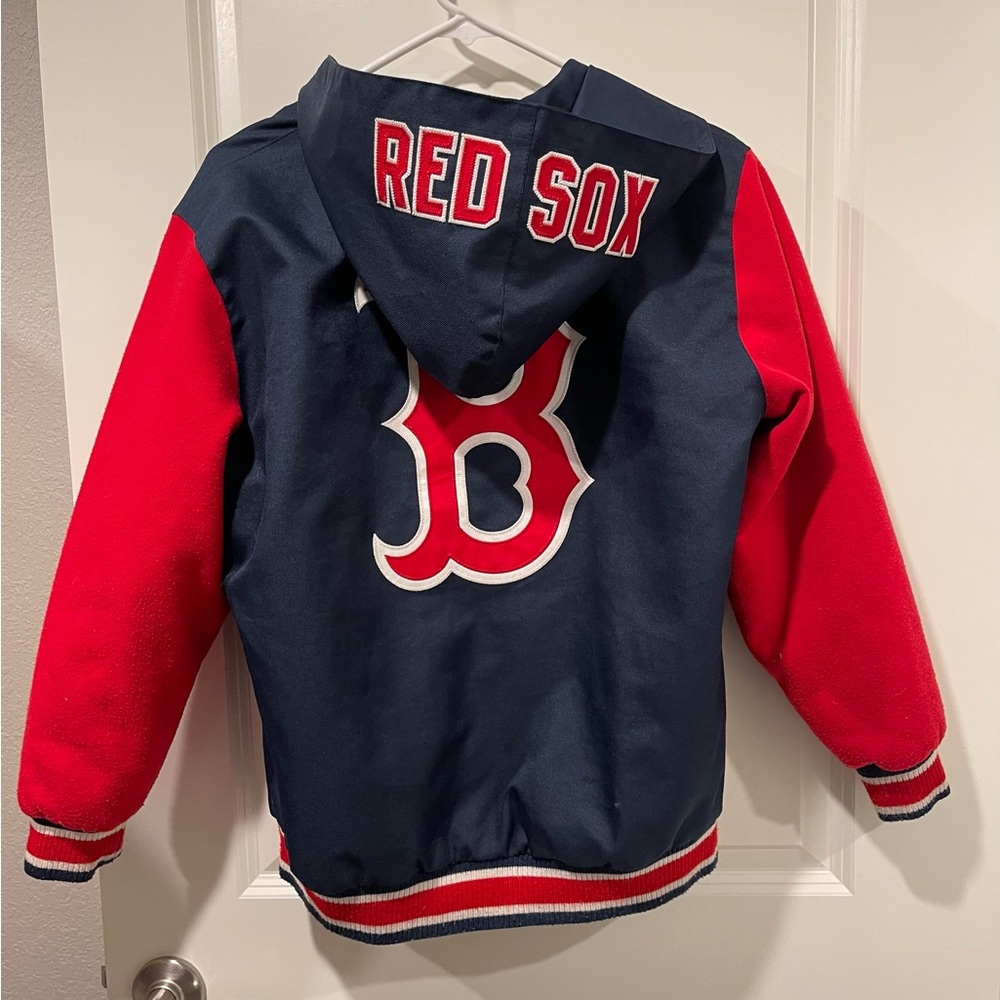 Kids Red Sox reversible jacket